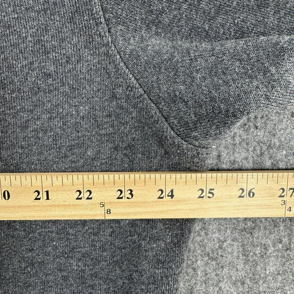 Nike Golf Men's XL Dri-FIT 1/4 Zip Pullover Gray Cotton Blend Long Sleeve